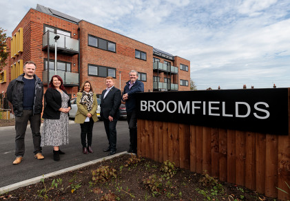 New modern affordable apartments exclusively for over 55s open in Warrington