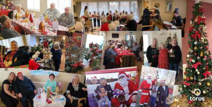 Festive fun at our supported living schemes