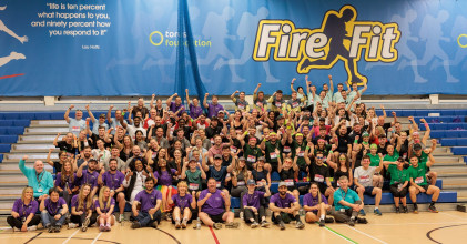 Record-breaking Retro Sports Day sees £28,500 raised for FireFit Hub