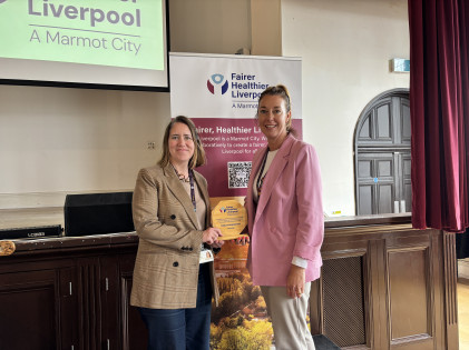 Torus Foundation becomes one of the first organisations to receive the Fairer, Healthier Liverpool Accreditation